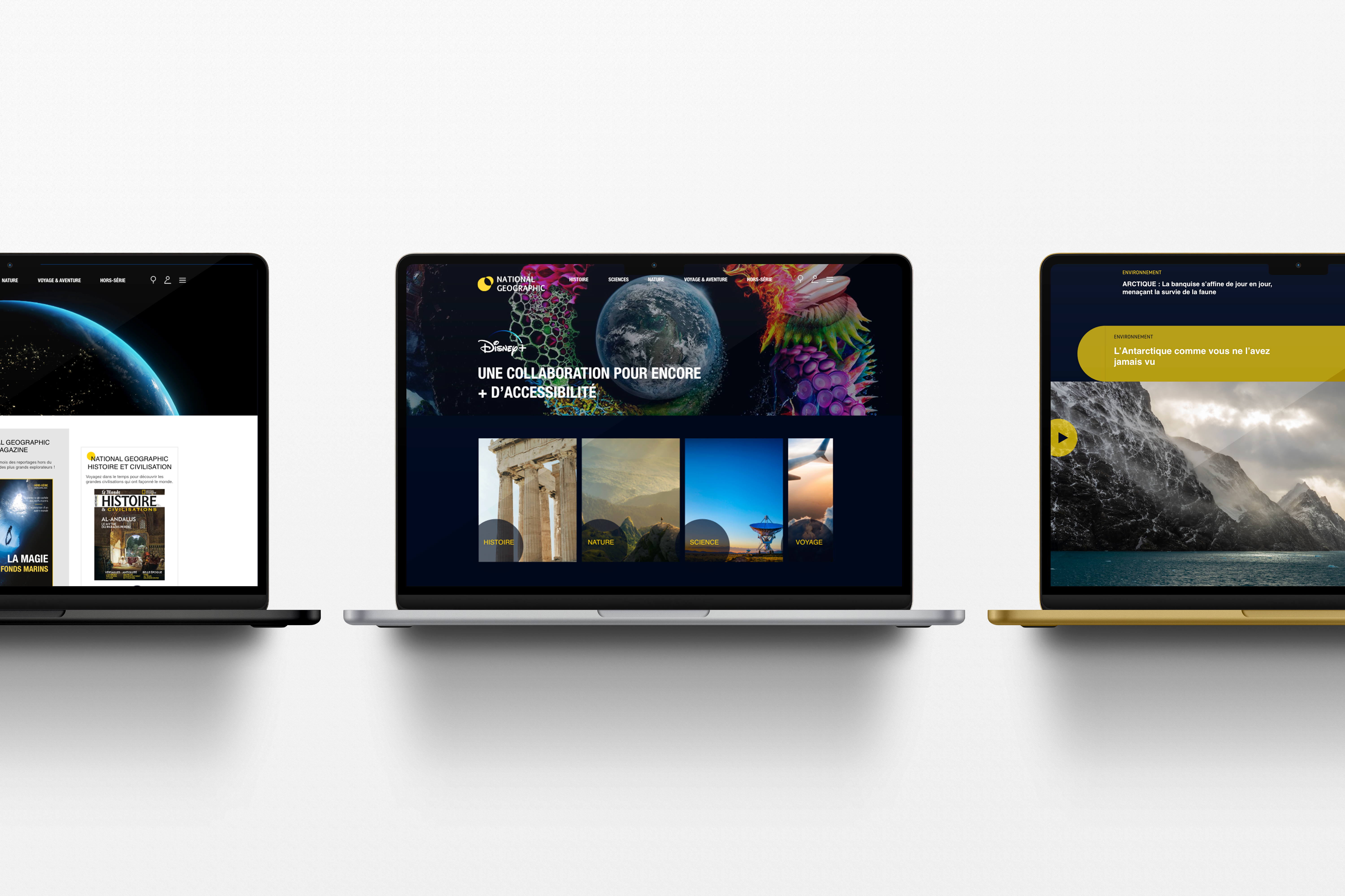 Maquette de site vitrine – développement web